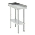 thumbnail image 1 of Yeshouse mesa de soporte para parrilla de acero inoxidable con certificación NSF, capacidad de 181 kg, patas ajustables y deflector de borde de 5 cm, ideal para equipos de restaurantes y hoteles, 1 of 7