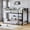 Black, variant on Leumius Low Metal Bunk Bed,Twin Over Twin Heavy Duty Bunk Bed Frame with Ladder and Guardrail,Space-saving Bunk Bed for Bedroom, Dorm, Easy Assembly,Black