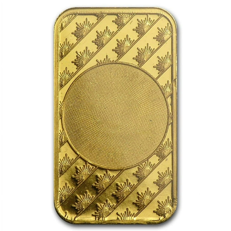 Buy 1 Gram Gold Bar Sunshine Mint TEP Assay Card .9999 Fine
