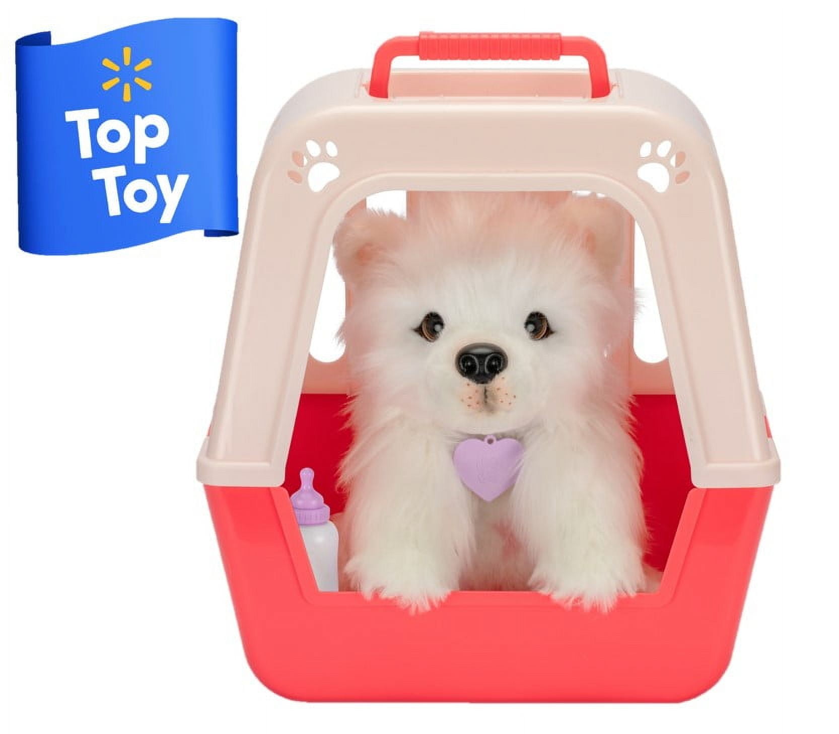 Little Live Pets My Really Real Puppy Luna The Samoyed, Interactive Toy Puppy, 60+ Sounds and Reactions, Ages 4+