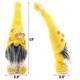 thumbnail image 2 of Linda muñeca sin rostro de abeja, adorno de muñeca de elfo enano hecho a mano para decoración del día de la abeja de la granja del hogar, 2 of 11