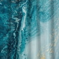 thumbnail image 4 of Hometrends Light Weight Decorative Fabric Shower Curtain, Assorted Designs, 4 of 5