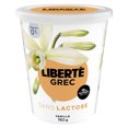 thumbnail image 2 of Liberte Yogourt Grec 0 % Sans Lactose, Vanille, Riche en Protéines 750g, 2 of 6