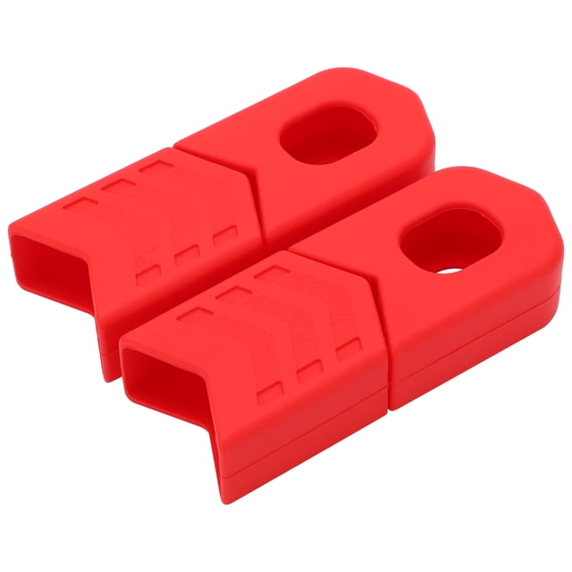 Bicycle Crank Arm Boot Protector, Bike Crank Boot Protector Durable Silicone For Mountain Bike For Protect And Style Your Cranks Red