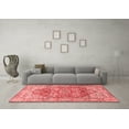 thumbnail image 3 of Ahgly Company Indoor Square Persian Red Traditional Area Rugs, 7' Square, 3 of 4