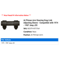 thumbnail image 2 of At Pitman Arm Steering Drag Link Adjusting Sleeve - Compatible with 1974 - 1987 Jeep J20 1975 1976 1977 1978 1979 1980 1981 1982 1983 1984 1985 1986, 2 of 2