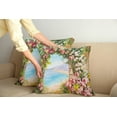 thumbnail image 2 of Ambesonne Art Throw Pillow Cover 2 Pack, Antique Arch Rose Petals, 18", Multicolor, 2 of 7