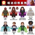 thumbnail image 4 of Minifiguras De Superhéroe De Marvel Lego Bloques De Construcción Thor Iron Man Rocky Falcon Figuras Juguete, 4 of 4