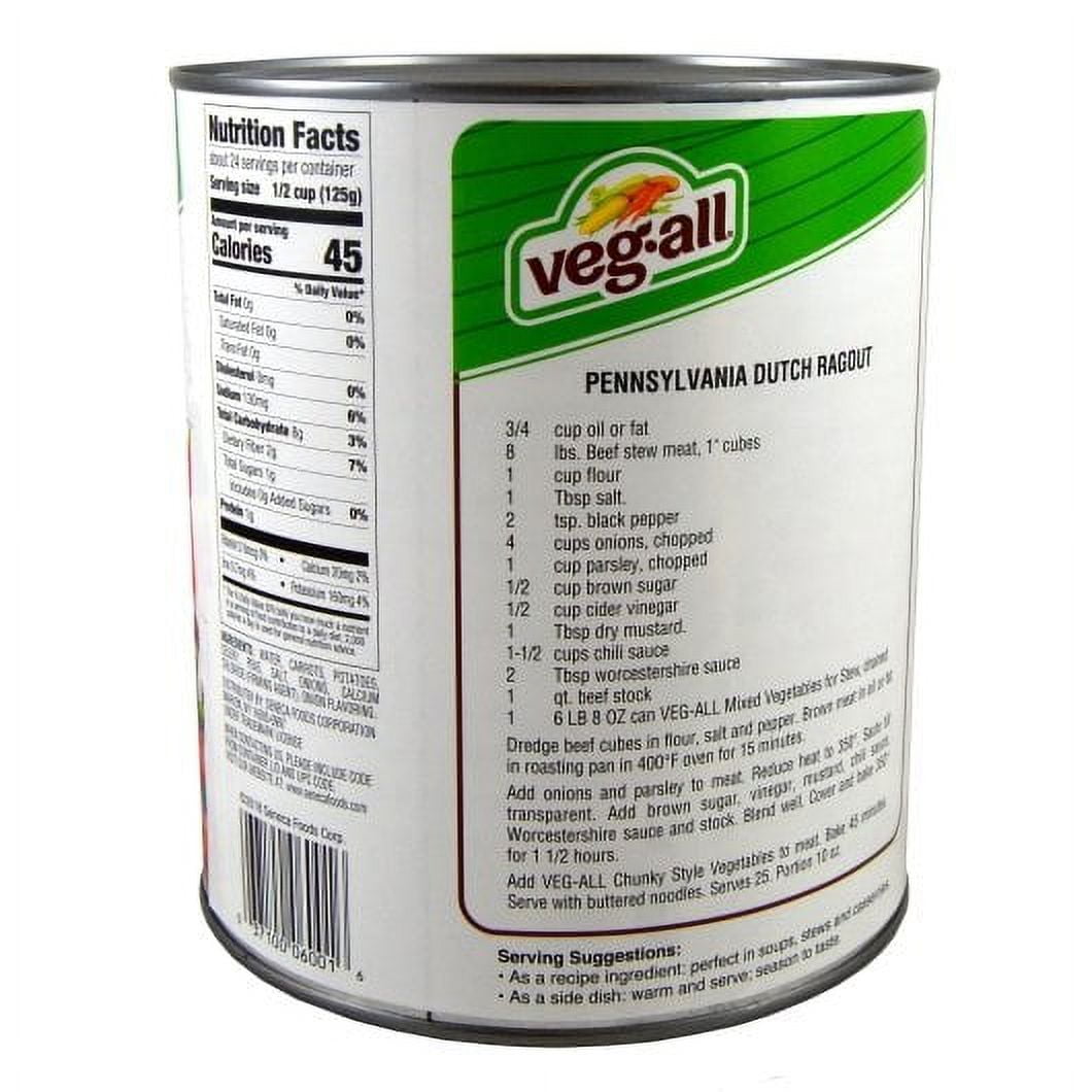 (Price/Case)Veg-All Vegetables For Stew 6-104 Ounce