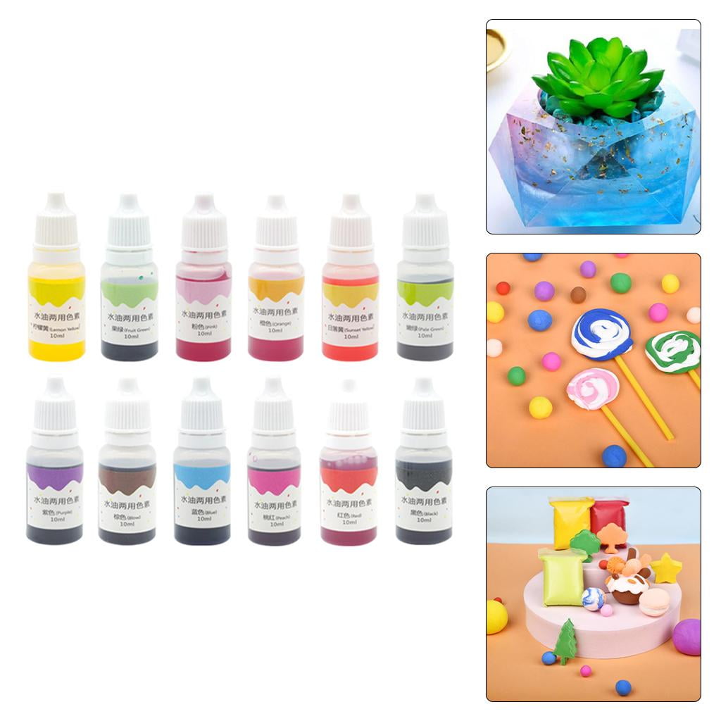 FVDPWYE Food Coloring Pigment Soap Dye -10ml Liquid Bath Colorant Skin DIY Making Crafts