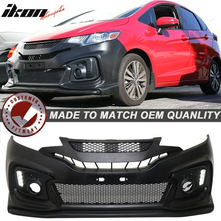 Fits 15 16 Honda Fit Mu Rr Gk5 Front Per Conversion Cover W Drl Fits 15 16 Honda Fit Mu Rr Gk5 Front Per Conversion Cover W Drl Lights