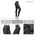 thumbnail image 6 of ALWAYS Women's High Waist Soft Workout Stretchy Leggings Plus Size, 6 of 6