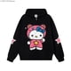 thumbnail image 5 of Sanrio Hellokitty Nuevas sudaderas con capucha lindas y geniales para otoño e invierno para mujer Versión coreana Chaqueta tipo cárdigan con cremallera de moda Top holgado y versátil, 5 of 5