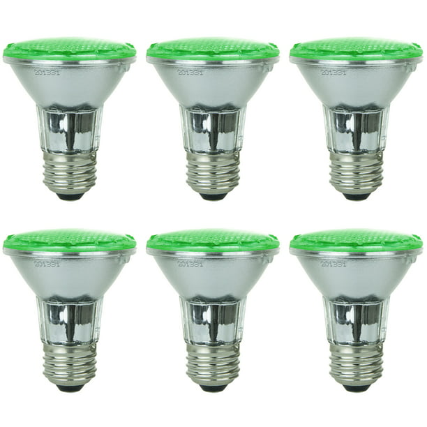 Green Led Par20 Reflector Light Bulb 3, Green Led Flood Light Bulbs