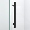 thumbnail image 4 of DreamLine Quatra Plus 32 in. D x 46 in. W x 72 in. H Frameless Hinged Shower Enclosure in Satin Black, 4 of 9