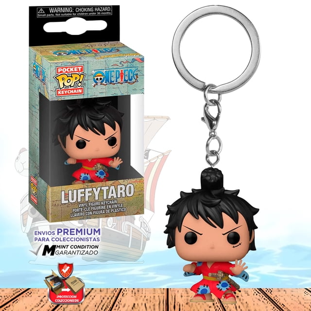 Funko Pop Llavero Luffytaro Anime One Piece Original Keychain