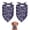 Leopard Pattern Purple, variant on Dog Bandana 2 Pack,Leopard Pattern Purple Bandanas for Dogs,Cat Bandana,Small/ Large Dog Bandana 2 Size,Dog Bandanas Girl Boy