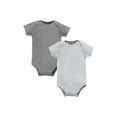 thumbnail image 4 of Hudson Baby Unisex Short Sleeve Bodysuits, 10-Pack, Sizes Newborn-24 Months, 4 of 6