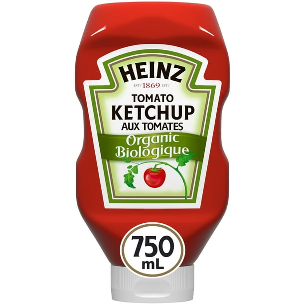 Ketchup aux tomates biologique Heinz 750mL