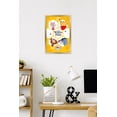 thumbnail image 2 of Disney Winnie the Pooh - 100th Anniversary Group Wall Poster, 14.725" x 22.375" Framed, 2 of 5