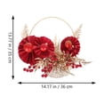 thumbnail image 2 of unbranded 1Ud Decorativo Guirnalda De Flores Artificiales Roja Con Estilo Chino Para Adorno De Hogar, 2 of 6