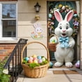 thumbnail image 3 of Easter Door Cover 70.8X35.4 Inch Polyester Fabric Hanging Banner For Indoor Outdoor Party Decor Spring Holiday Wrinkle Resistant, 3 of 7