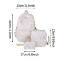 thumbnail image 2 of HUISZJ 3pcs School Backpack, Trendy School Backpack Set, Primary Secondary College Teenage Backpack for Work Travel School (Blue), 2 of 8