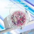 thumbnail image 6 of BOZLUN Mens Watch Skeleton Luxury Mechanical Luminous Waterproof Self-Winding Wrist Watch, 6 of 11