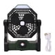 thumbnail image 2 of Ventilador De Camping Con Pilas, Ventilador De Camping Portátil Recargable, ángulo Ajustable Estable, 2 Usos, Ranurado Oculto, Portátil Para Viajes, 2 of 7