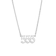 thumbnail image 1 of Uds. Colgante de collar con número de Ángel, collar de acero inoxidable chapado en oro/plata, joyería adecuada para mujeres Wmkox8yi  sjalhkljlk777, 1 of 1