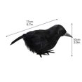 thumbnail image 2 of Crow Props Halloween Simulation Toy Party Supplies Animal Model, 2 of 5