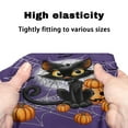 thumbnail image 7 of HELLHERO Black Cat Pumpkin Rollator Walker Cover and Rollator Seat Covers for Elder Removable and Washable Secure Fit for Elderly, 7 of 7