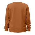 thumbnail image 4 of Ounisa Women's Baseball Crew Neck Solid Color Long Sleeve Maternity T-Shirt Top Pregnancy Shirt, 4 of 6