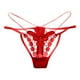 thumbnail image 1 of Gibobby Calzoncillos para mujeres sexy Calzoncillos de malla de cintura para mujer Bragas de ropa interior de de algodón de color sólido(RD1,Talla única), 1 of 3
