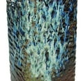 thumbnail image 5 of HomeRoots Decor Contemporary Rectangular Distressed Ceramic Pot, Brown and Blue, 5 of 8