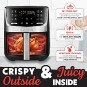 Gourmia 7 QT Digital Air Fryer with Easy View Window, 12-One Touch Presets