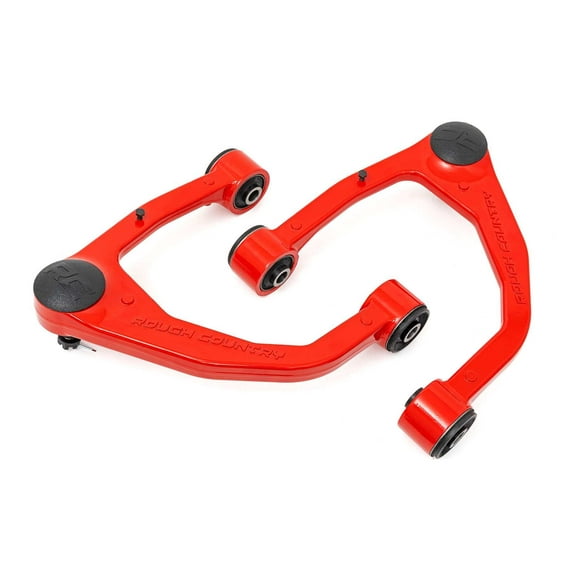 Rough Country Forged Upper Control Arms for 2007-2021 Toyota Tundra - 76901RED