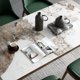 thumbnail image 5 of Modern Minimalist Kitchen Table Italian Simple Light Luxury Marble Dinning Table Restaurant Household Tavoli Da Pranzo Furniture My Lux Decor Round, 5 of 11