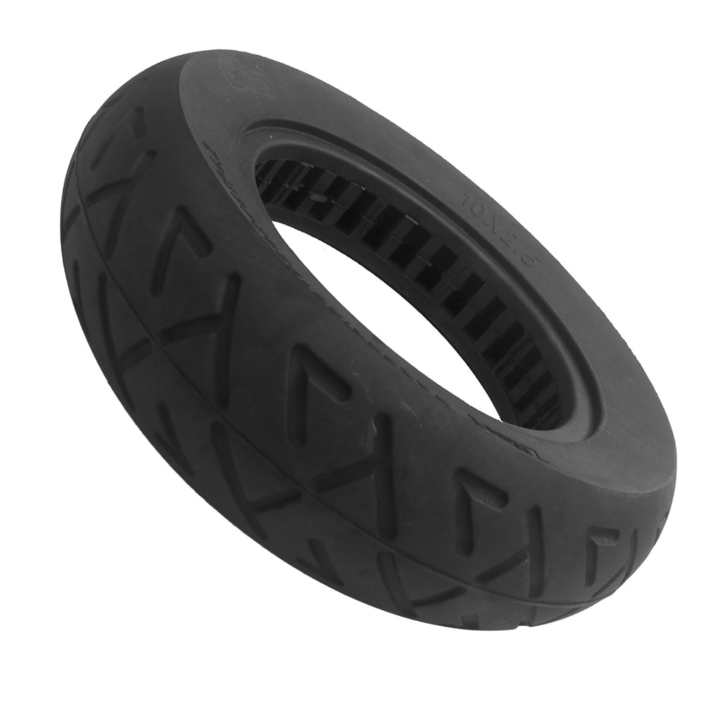 Fule Electric Scooter Tire Solid Tyre,10X2.5Inch Outer Scooter Replacement Tire for Kugoo M4