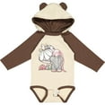 thumbnail image 3 of Inktastic Daisy Mushroom Gnome Boys Long Sleeve Baby Bodysuit, 3 of 5