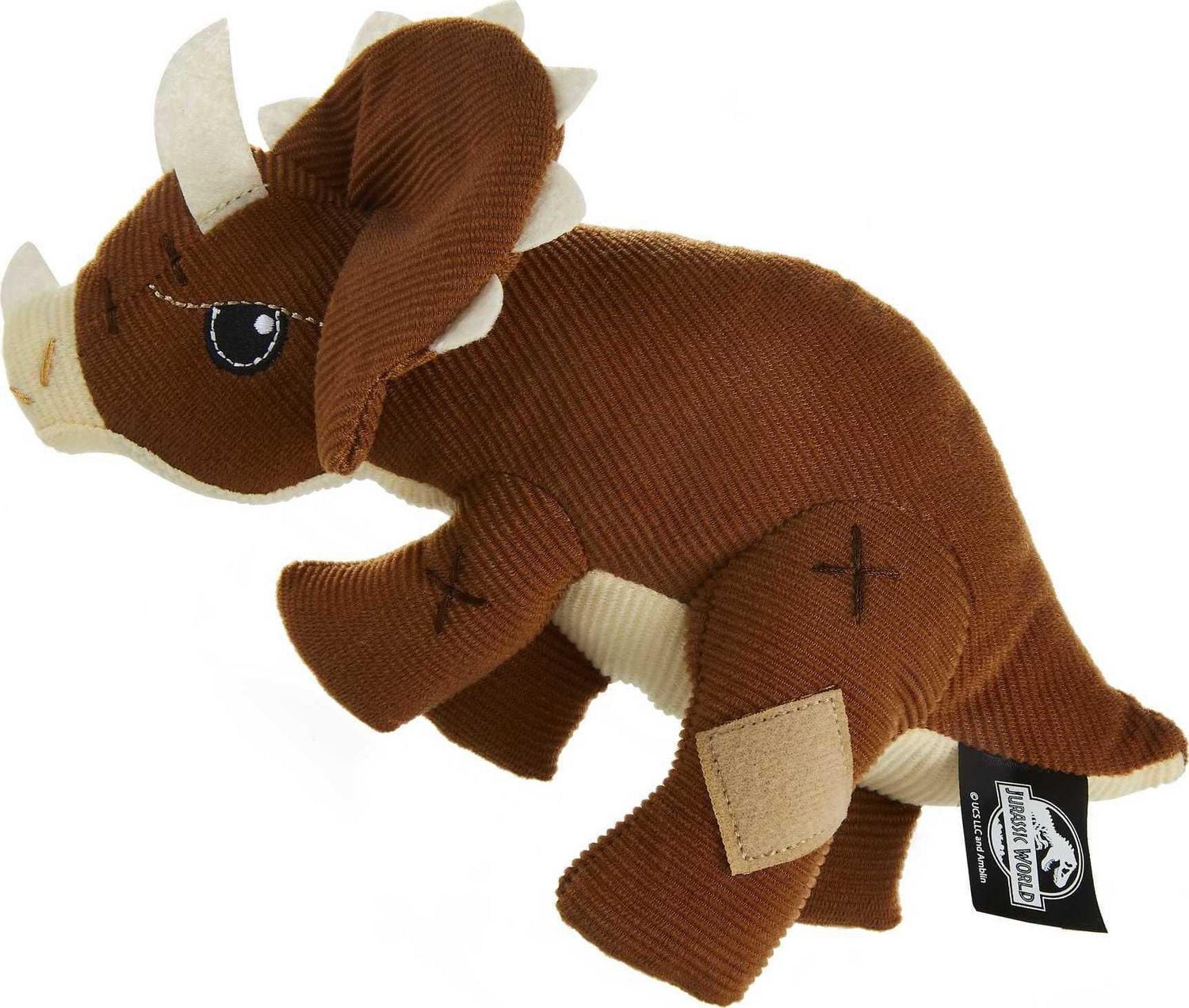 Jurassic World – Stitchlings Tricératops– Peluches, dinosaures