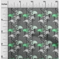 thumbnail image 2 of oneOone Cotton Poplin Light Green Fabric Tropical Flamingo With Dot Fabric For Sewing Printed Craft Fabric By The Yard 42 Inch Wide, 2 of 4