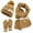 23# Earthy Yellow, variant on Knit Cuffed Beanies Scarf Gloves for Women Thickened Long Scarf Furry Hat Winter 2025 Earthy Yellow Free