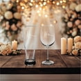thumbnail image 2 of C&M Personal Gifts His and Hers 23 oz Beer Glass and 19 oz Wine Glass Set of 2 -Weddings- Anniversaries - Engagements - Couple Gift, 2 of 6