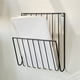 thumbnail image 1 of Iron Wall Book And Newspaper Rack Storage Rack Home Bedroom Study Wall Storage Rack, 1 of 6