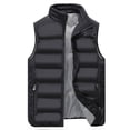 thumbnail image 1 of Chaleco de hombre otoño e invierno acolchado cálido de algodón chaleco de ocio para hombre talla grande, 1 of 5