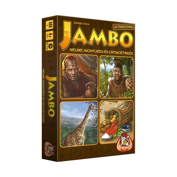 White Goblin Games Jambo - New Adventures and Deception (Dutch Edition) New
