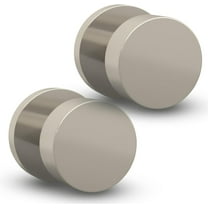 Mega Handles | Buena Dummy Door Knob | Pack of 2| Satin Nickel