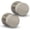 Satin Nickel, variant on Mega Handles Buena Privacy Door Knob | Satin Nickel, Reversible | Fits Standard Doors | Includes Screws | Ideal for Bedroom and Bathroom