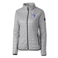 thumbnail image 2 of Women's Cutter & Buck Gray Saint Louis Billikens Rainier Eco Insulated Puffer Full-Zip Jacket, 2 of 3